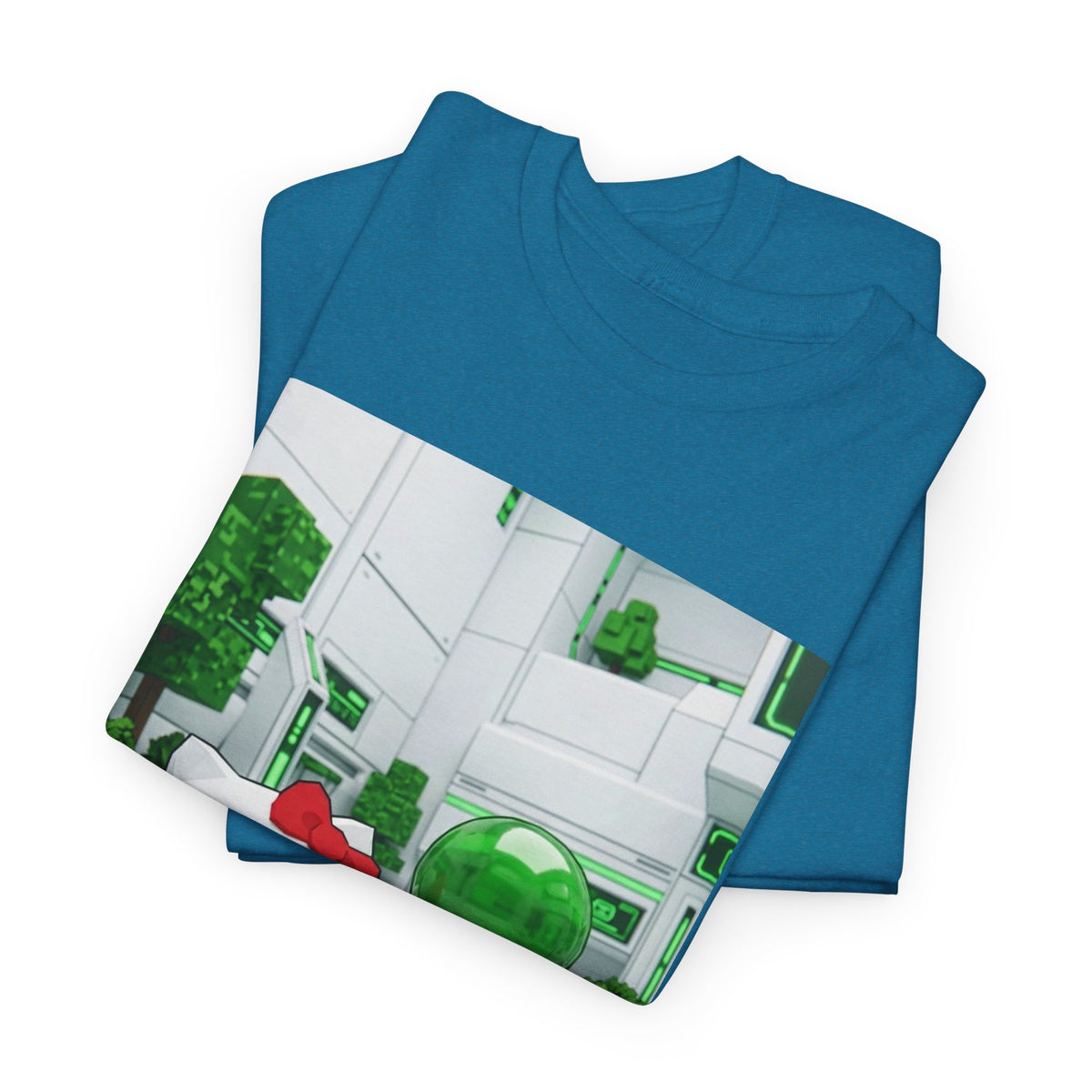 Low Poly Hello Kitty And Green Alien Flip Off