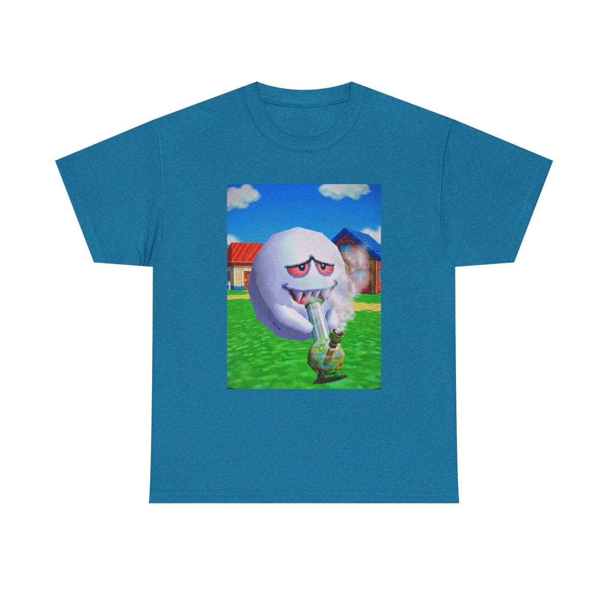 Boo Ghost Taking A Bong Rip Tee