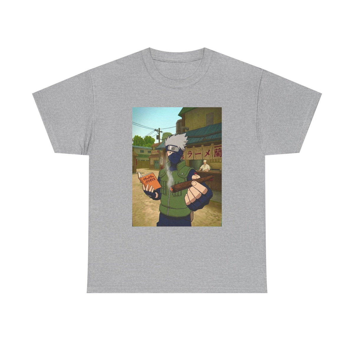 Kakashi Reading And Chilling Tee