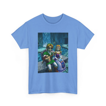Link and Zelda Chilling and Smoking