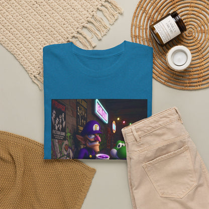 Waluigi, Yoshi, And Dry Bones Leanin' Chill Tee