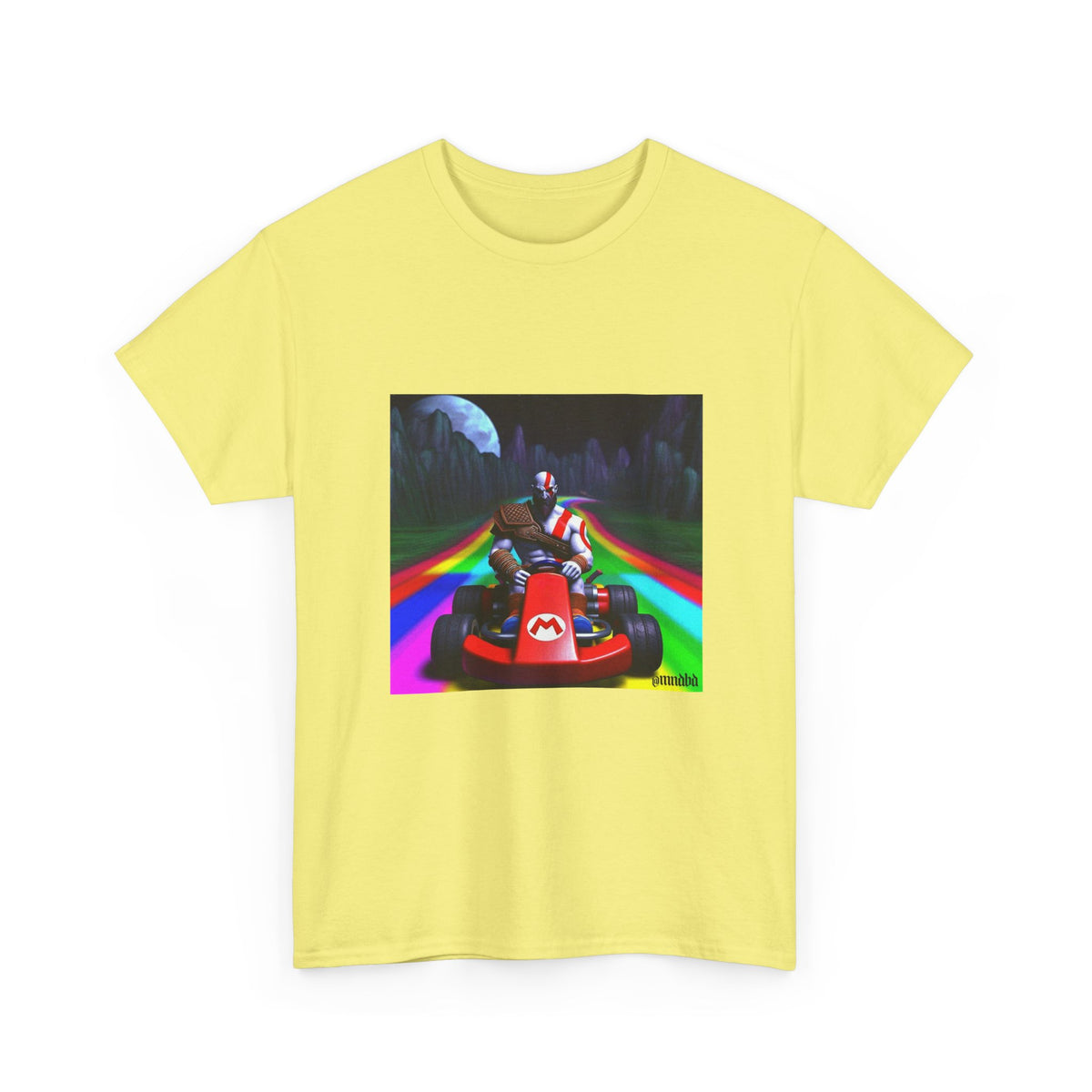 Kratos Drifting The Rainbow Road Tee
