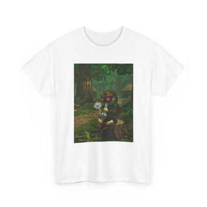 Deku Link Smoking Majora's Mask Tee