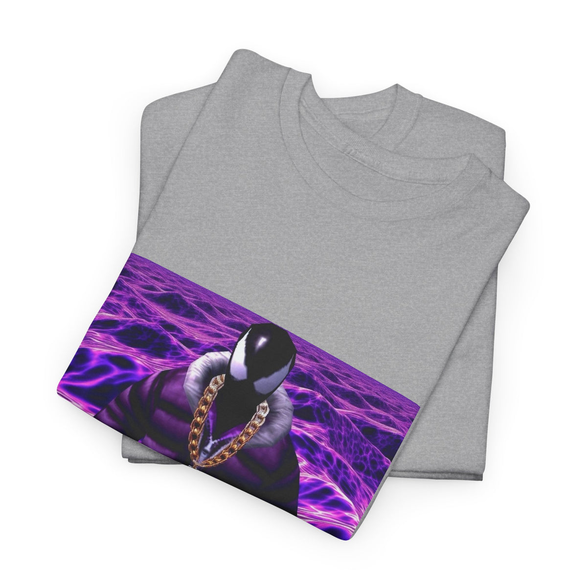 Venom-Like Figure Drippin' In Purple