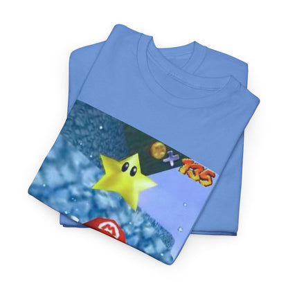 Mario Flips The Bird In Icy World Tee