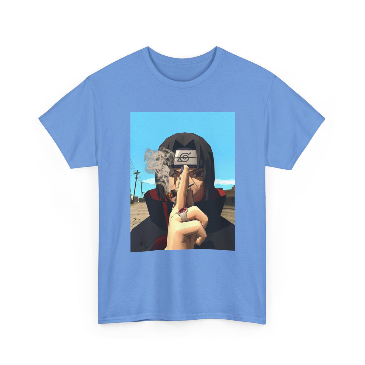 Itachi Uchiha Smoking Cigar Streetwear Tee