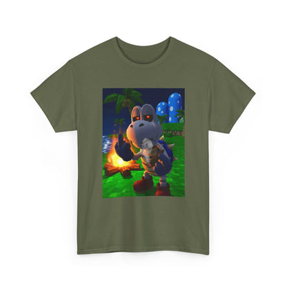 Dry Bones Giving The Finger Smoking Cigar Tee