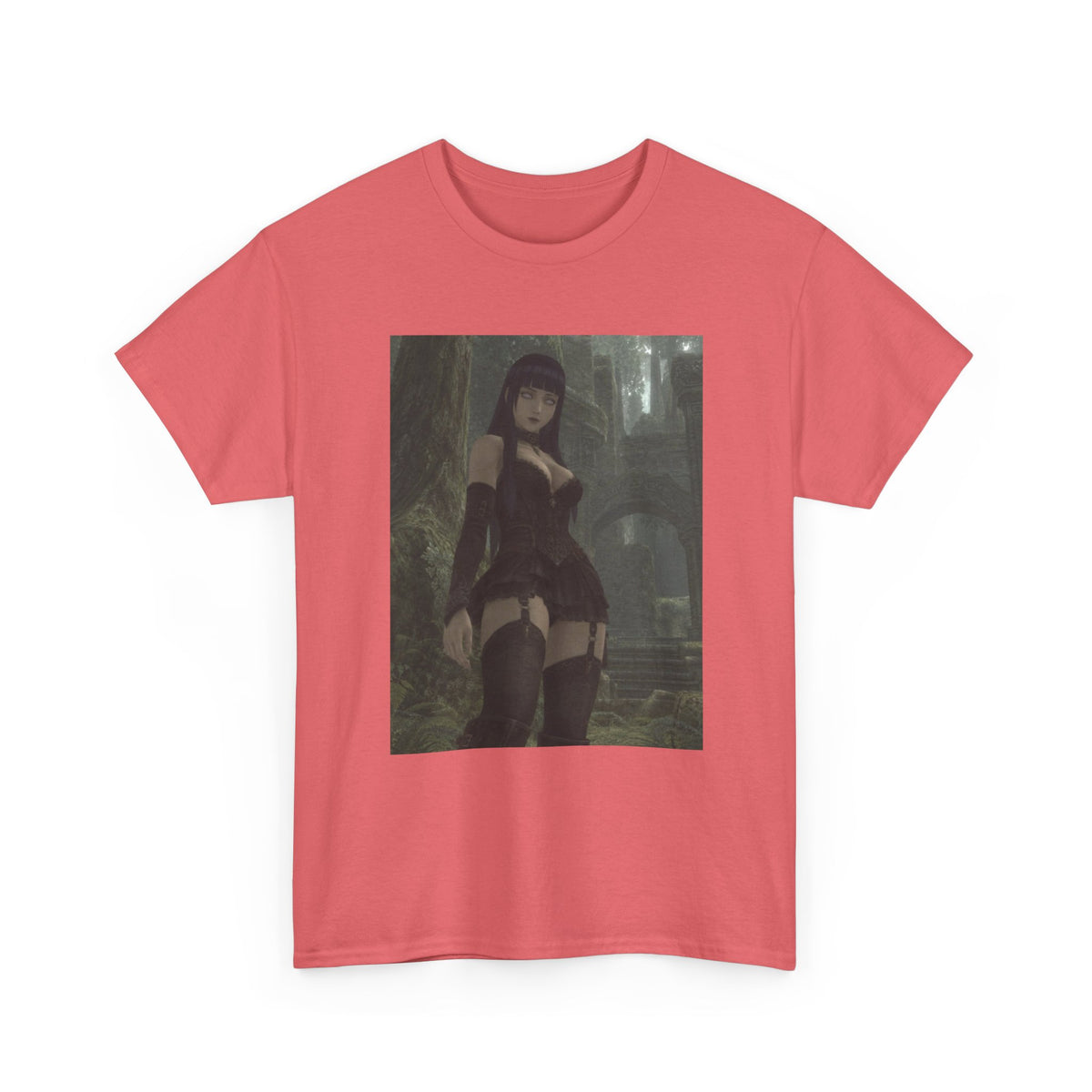 Gothic Byakugan Maiden In Ancient Ruins Tee