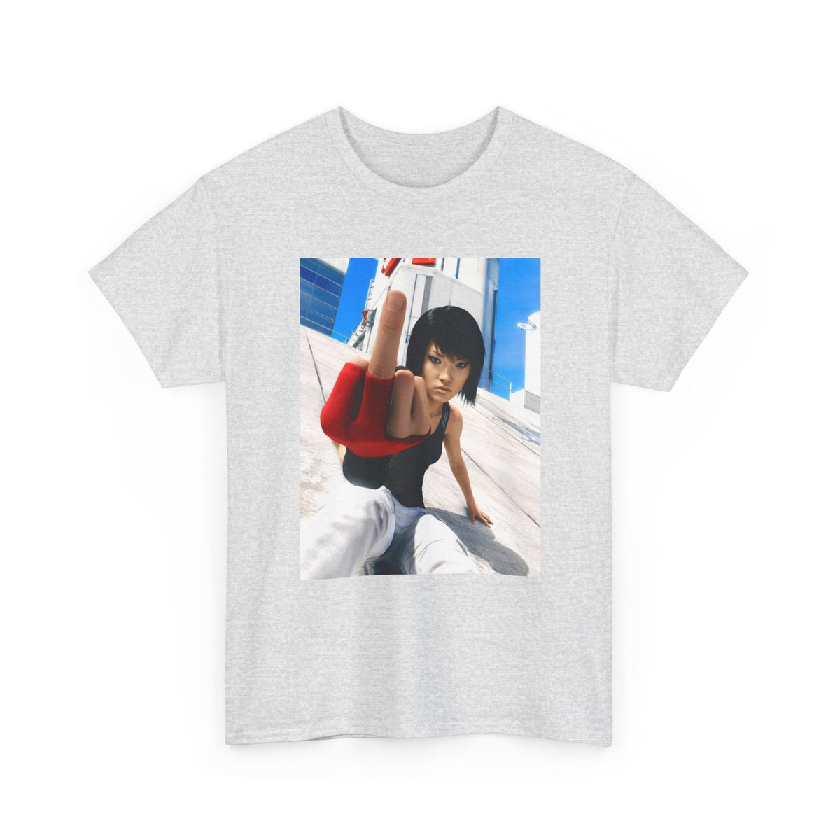 Faith Giving The Finger Tee