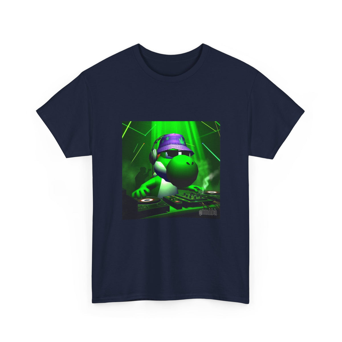 Yoshi DJing With Cannabis Bucket Hat Tee