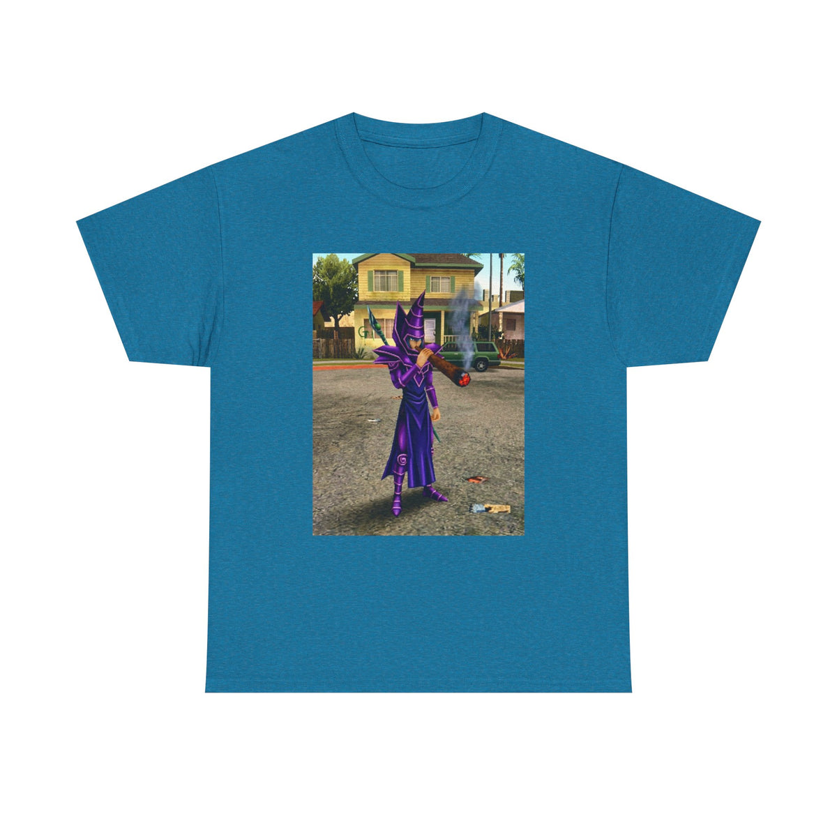 Dark Magician Puffing In The Neighborhood