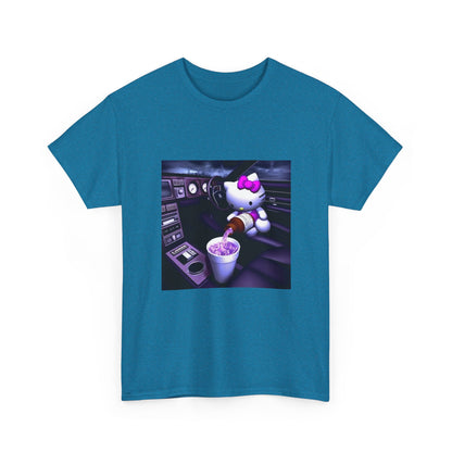 Hello Kitty Pours Lean In Car Tee