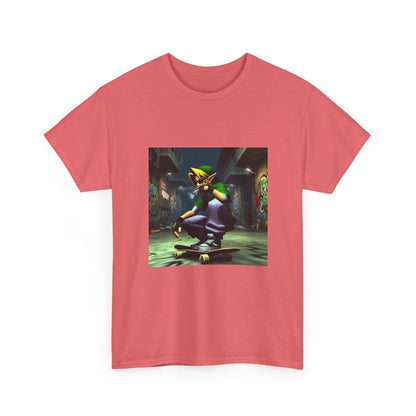 Street Link Smoking On Skateboard Tee