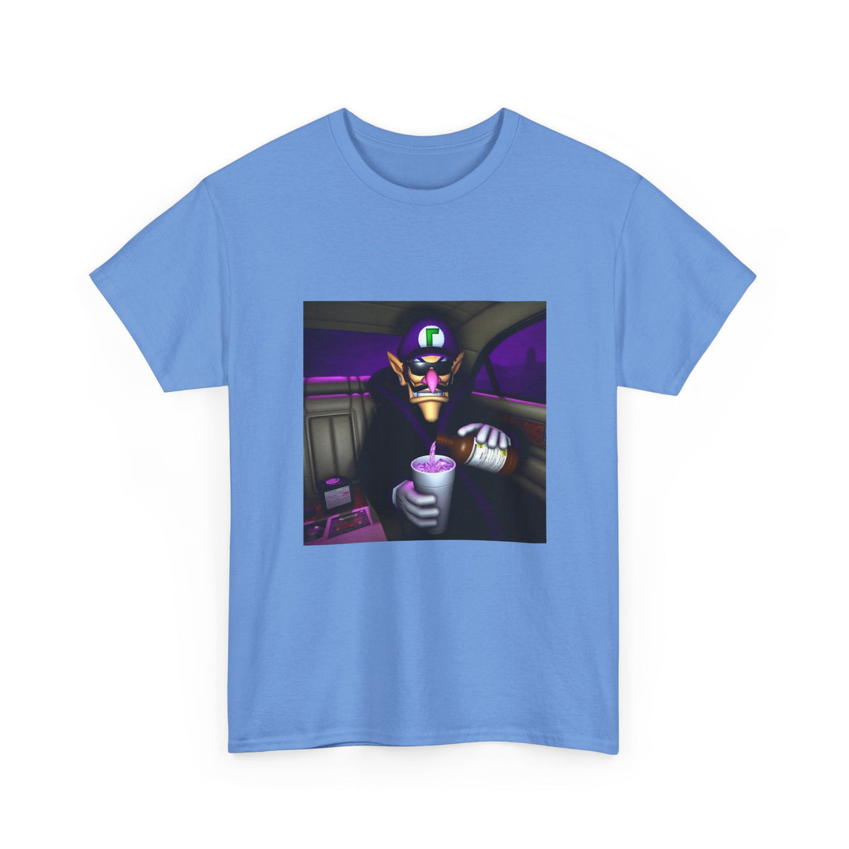 Lean Lord Smirking With Devil Horns Tee