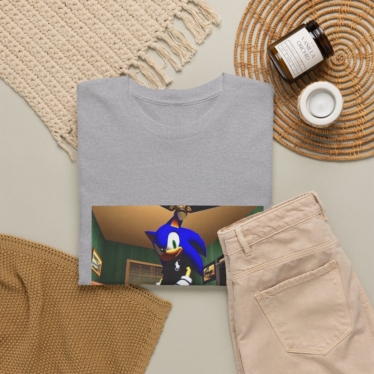 Swagged Out Sonic Chillin' In The Crib