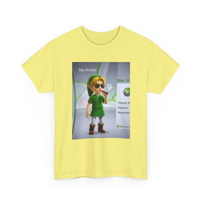 Stoner Link Xbox Avatar Puffing Blunt Tee