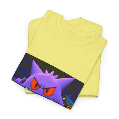 Gengar Flipping The Bird Halloween Tee