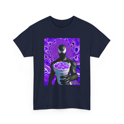 Venom Spider-Man Holding Purple Double Cup