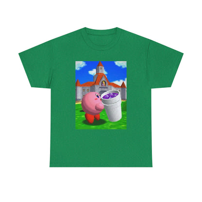 Kirby Sipping Lean At Mushroom Kingdom