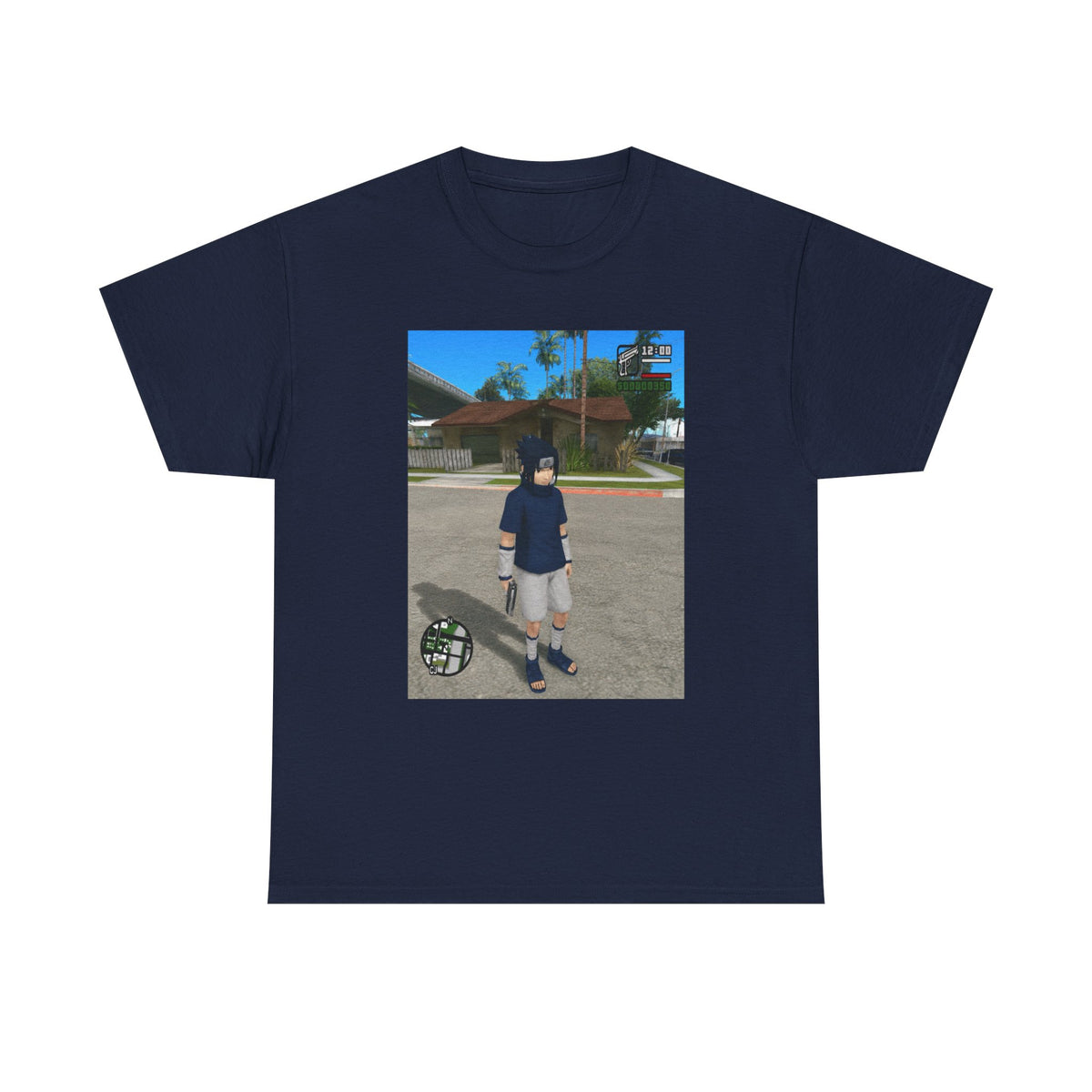 Sasuke Uchiha In San Andreas Tee