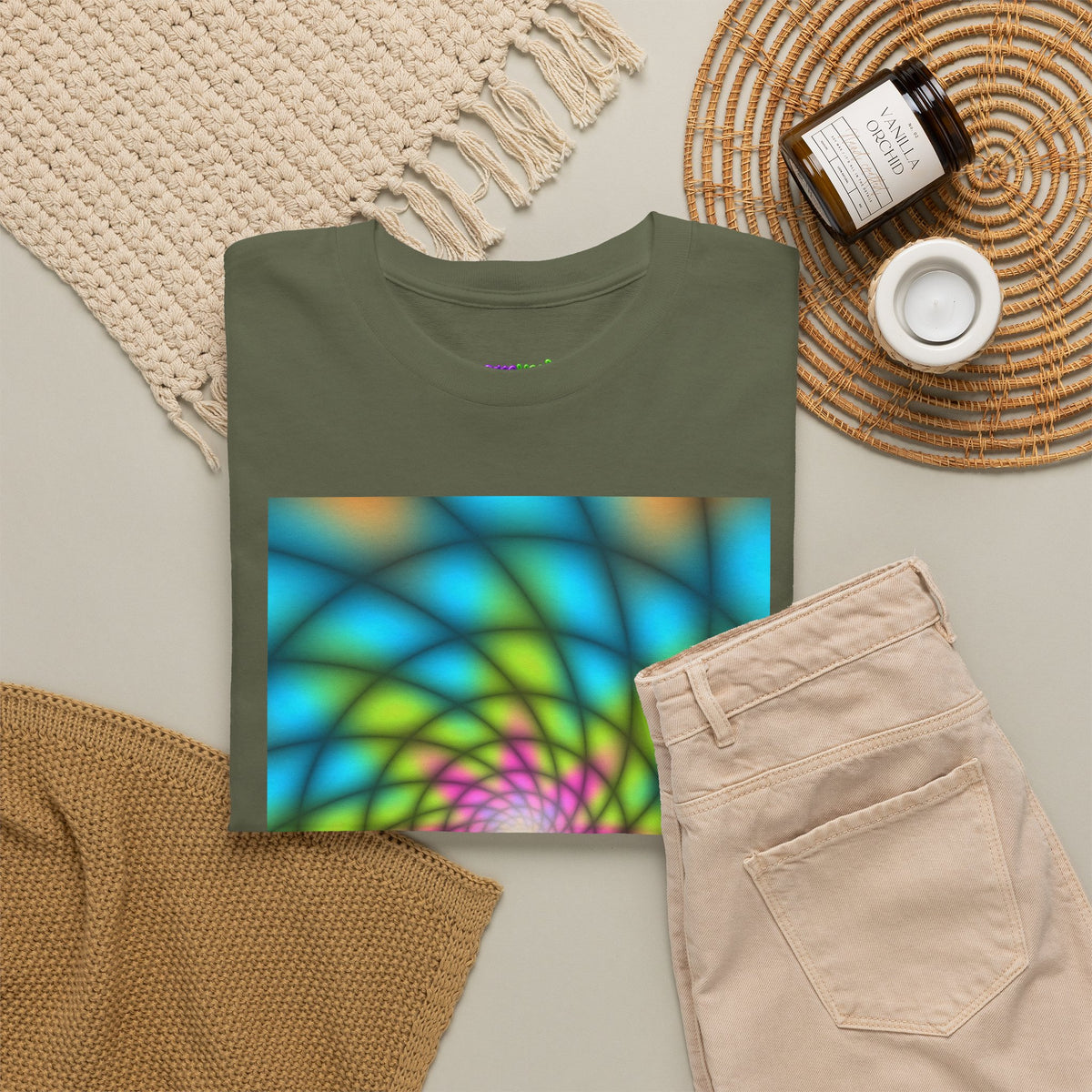 Dacwoo drawings — Spiral Spectrum Mandala