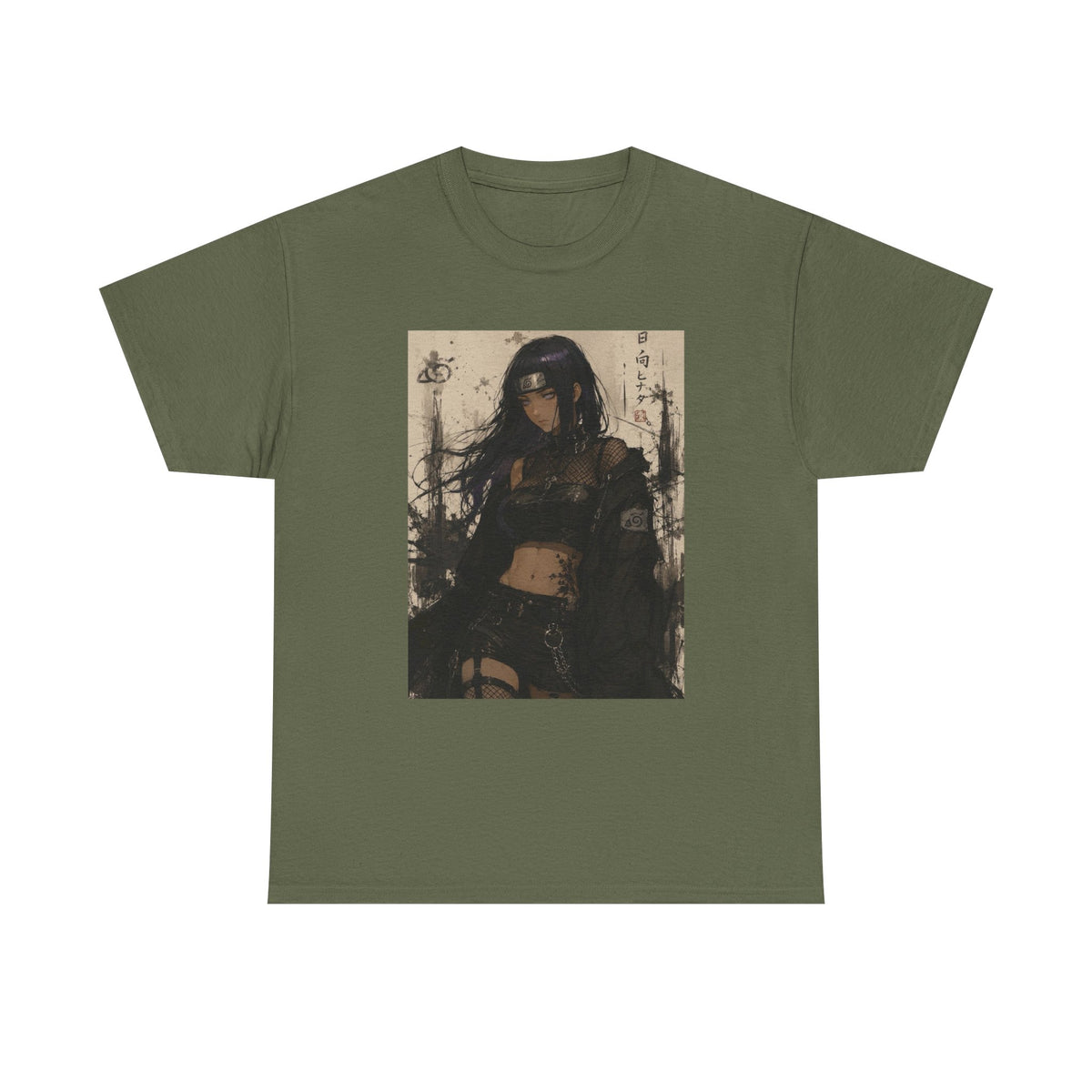 Gothic Hinata With Byakugan Tee