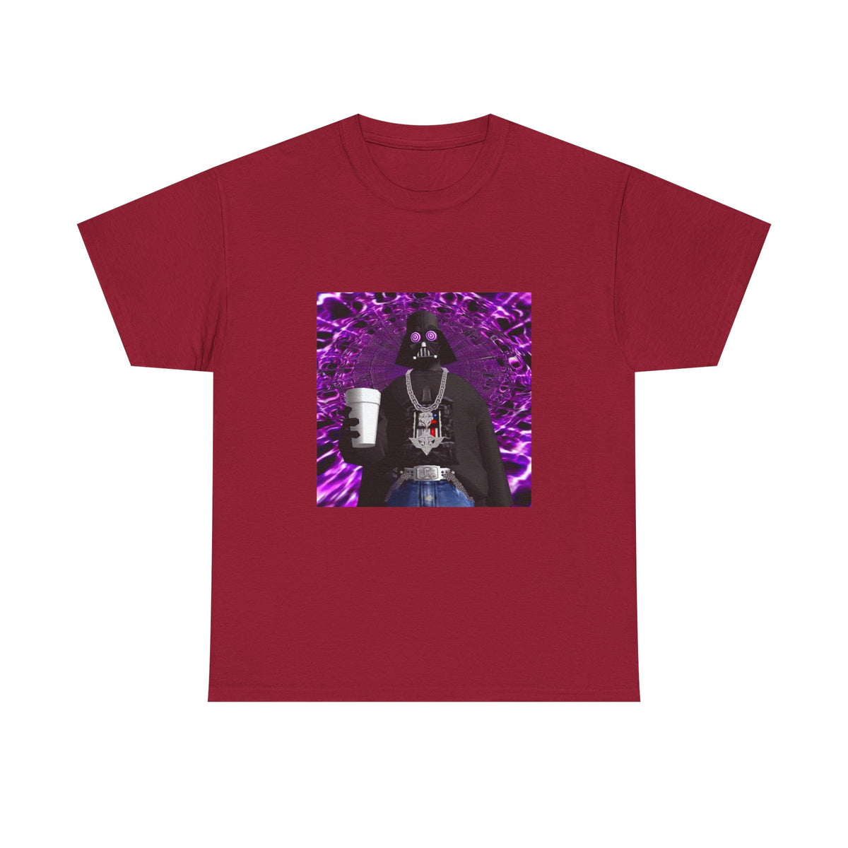 Stoner Vader Sipping Purple Drink Tee