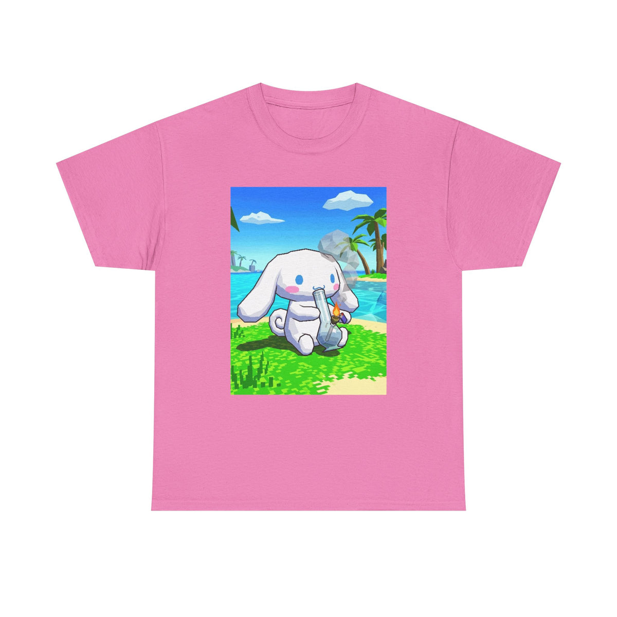 Cinnamoroll Chilling With Bong On Island