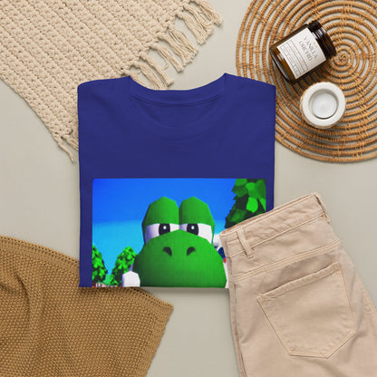 Yoshi Giving The Finger Tee (Design 4)