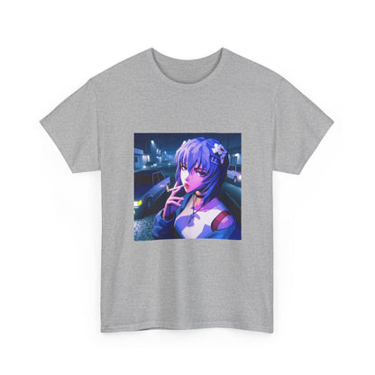 Rei Ayanami Riding GTA Streets Tee