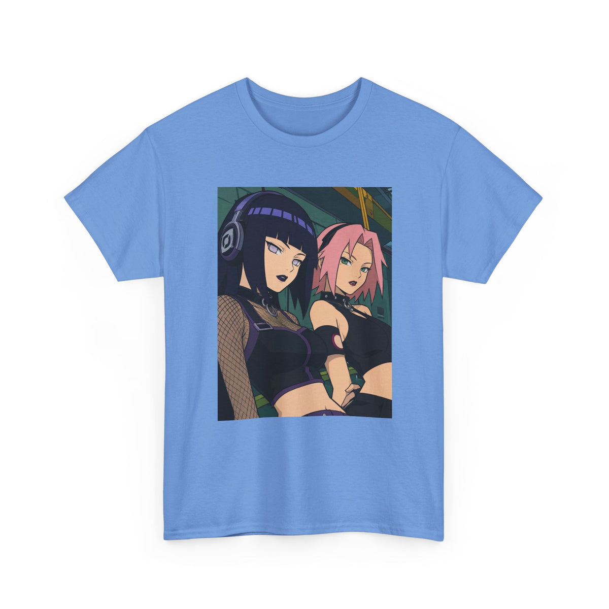 Goth Hinata and Sakura Anime Duo