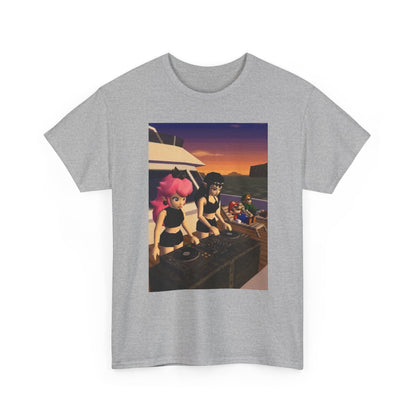 N64 Waifus DJ Yacht Party Tee