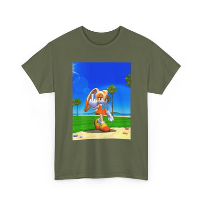 Cream The Rabbit Giving The Finger Tee