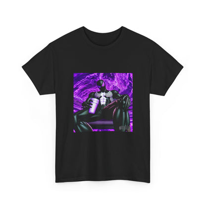 Symbiote Spider-Man Chilling with Lean Tee