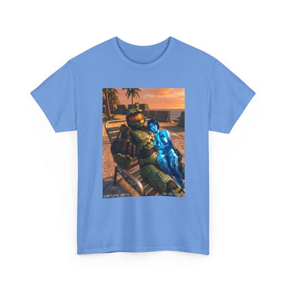Master Chief And Cortana Chillin' On The Beach