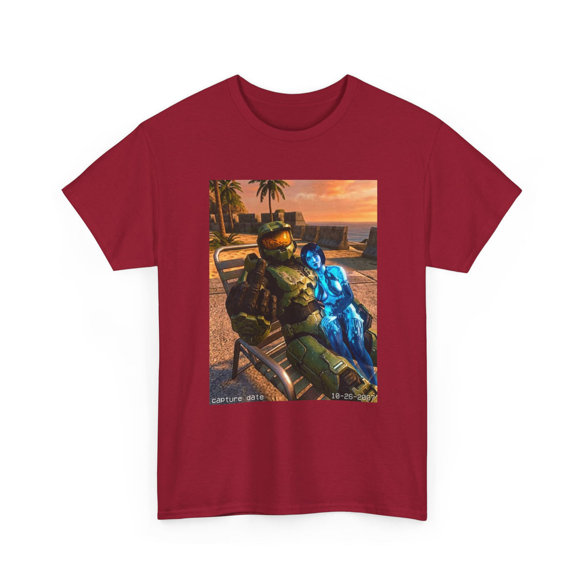 Master Chief And Cortana Chillin' On The Beach