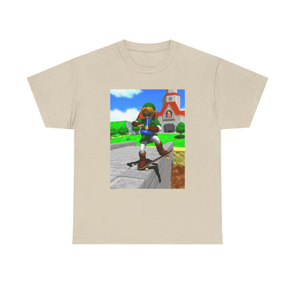 Stoner Link On Skateboard With Ocarina Bong