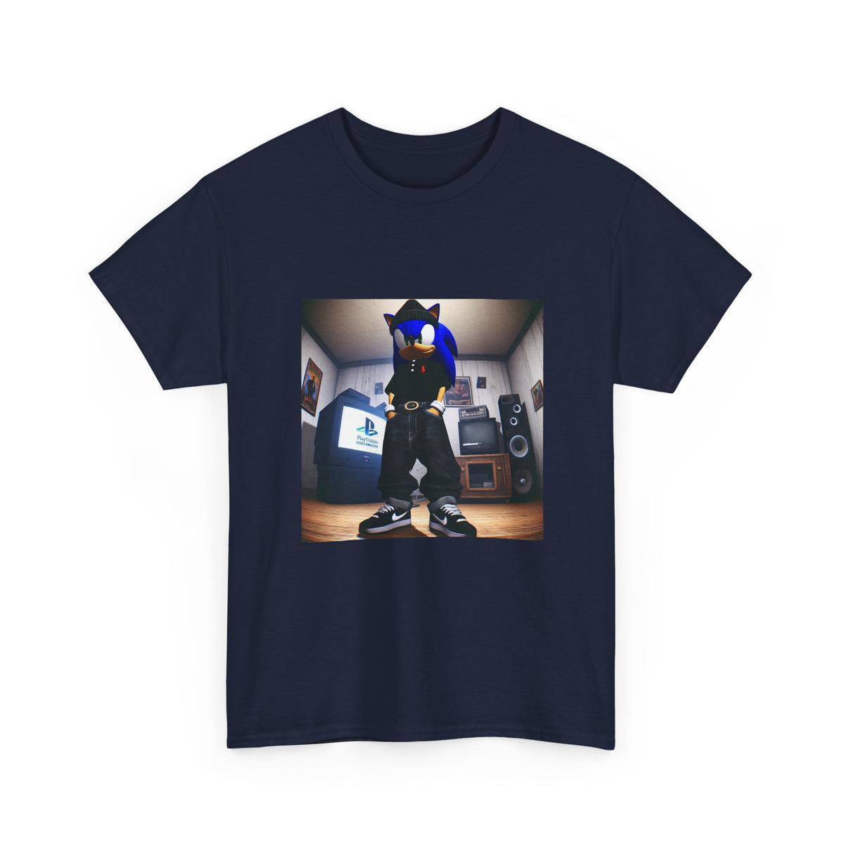Sonic Drip With PlayStation Room Tee