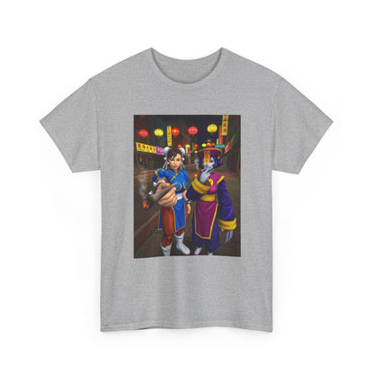 Chun-Li And Hsien-Ko Smoking Up Chinatown