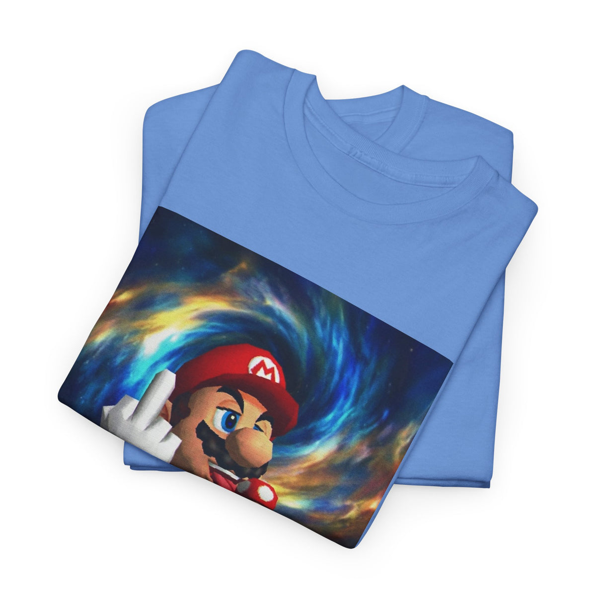 Mario Showing Middle Finger With Mushroom