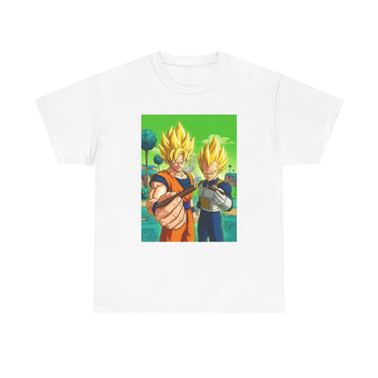 Goku And Vegeta Sharing A Smoke