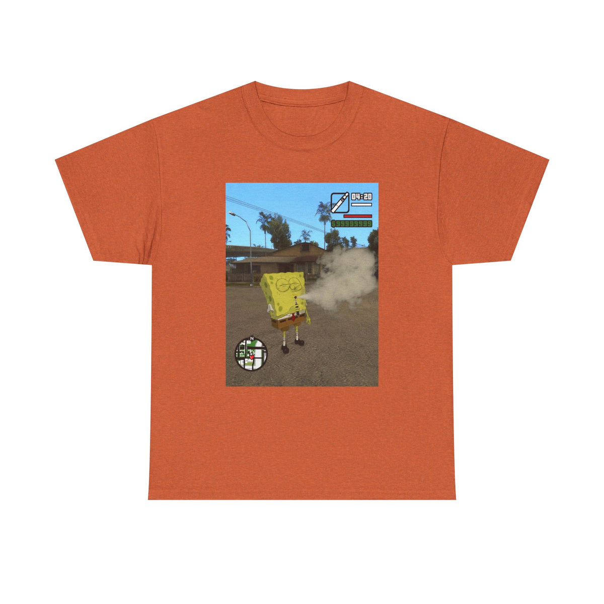 Spongebob 4:20 Grand Theft Auto Street Scene