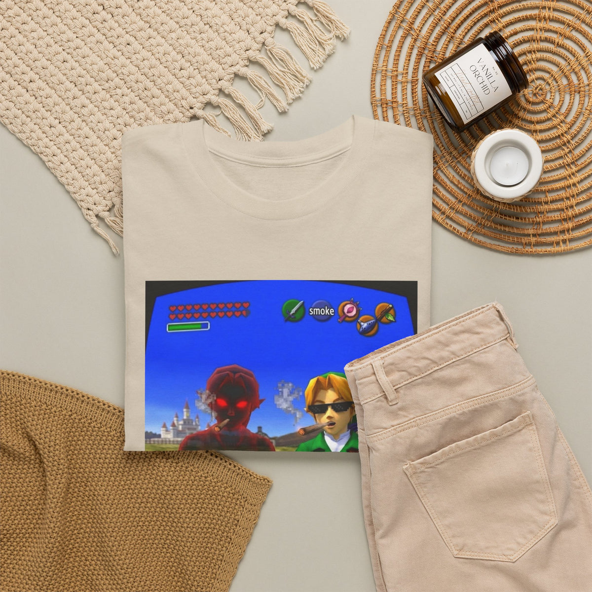 Link and Dark Link Lighting Up