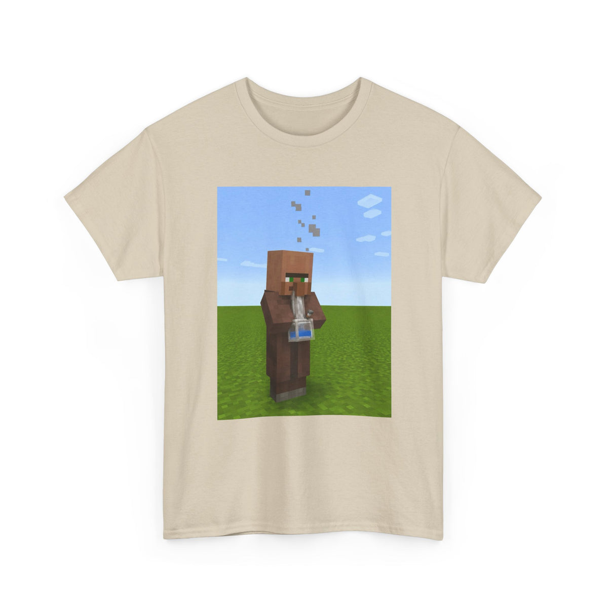 Villager Enjoying A Bong Hit