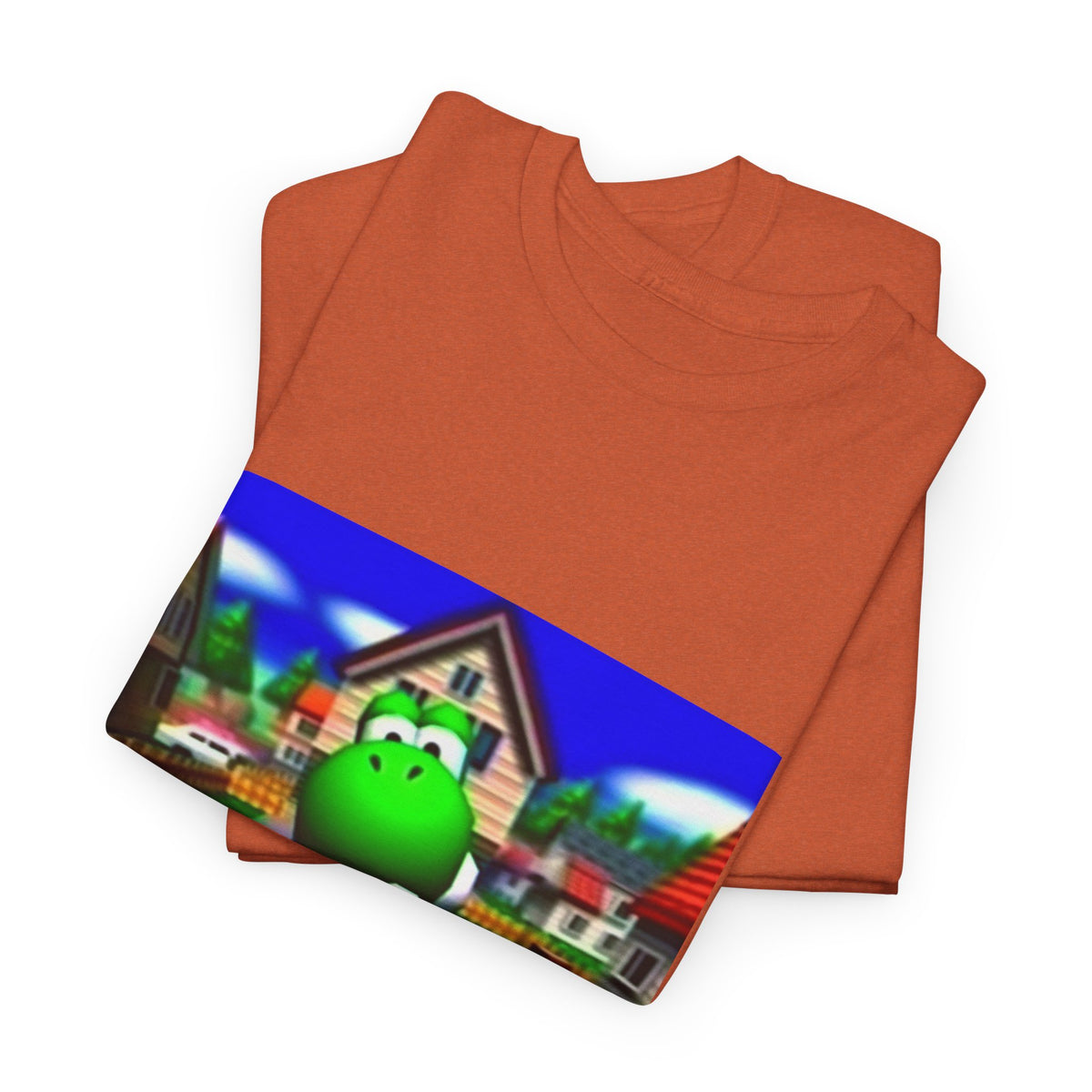 Yoshi Giving The Finger In Neighborhood Tee