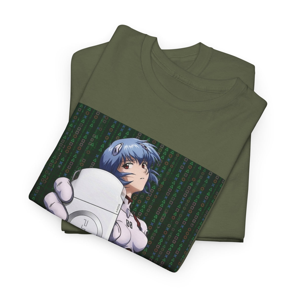 Rei Ayanami Gaming In The Matrix