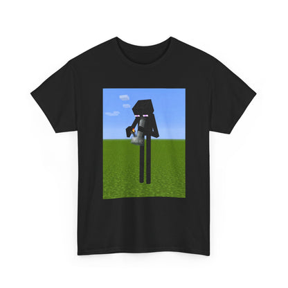 Enderman Lighting Up A Bong Tee