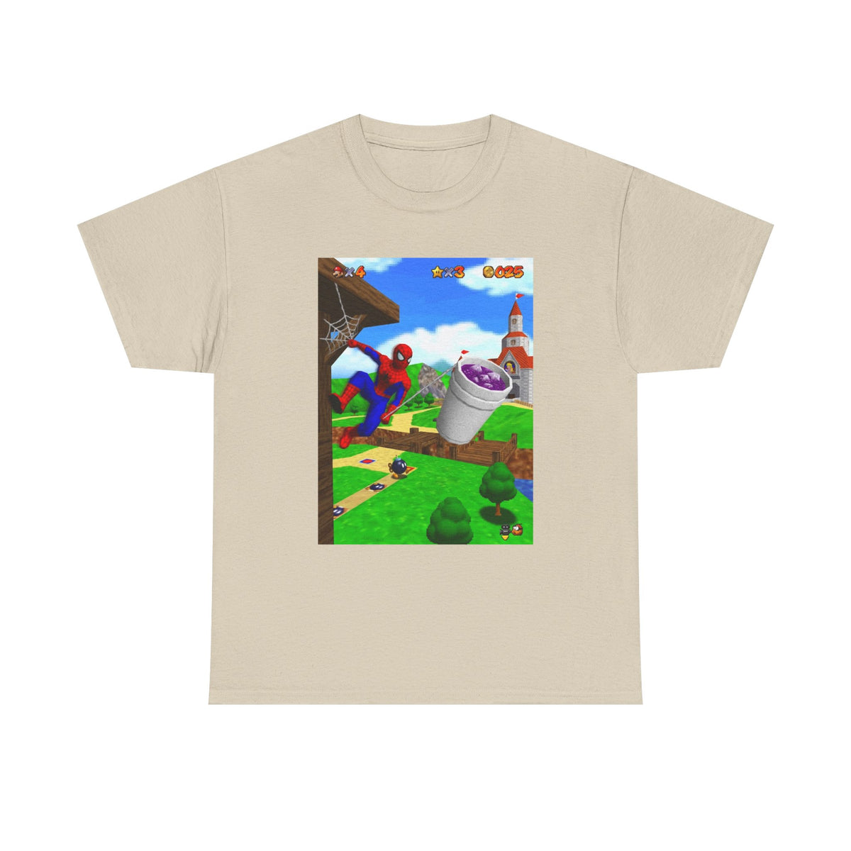 Spiderman Swinging With A Lean Cup Tee