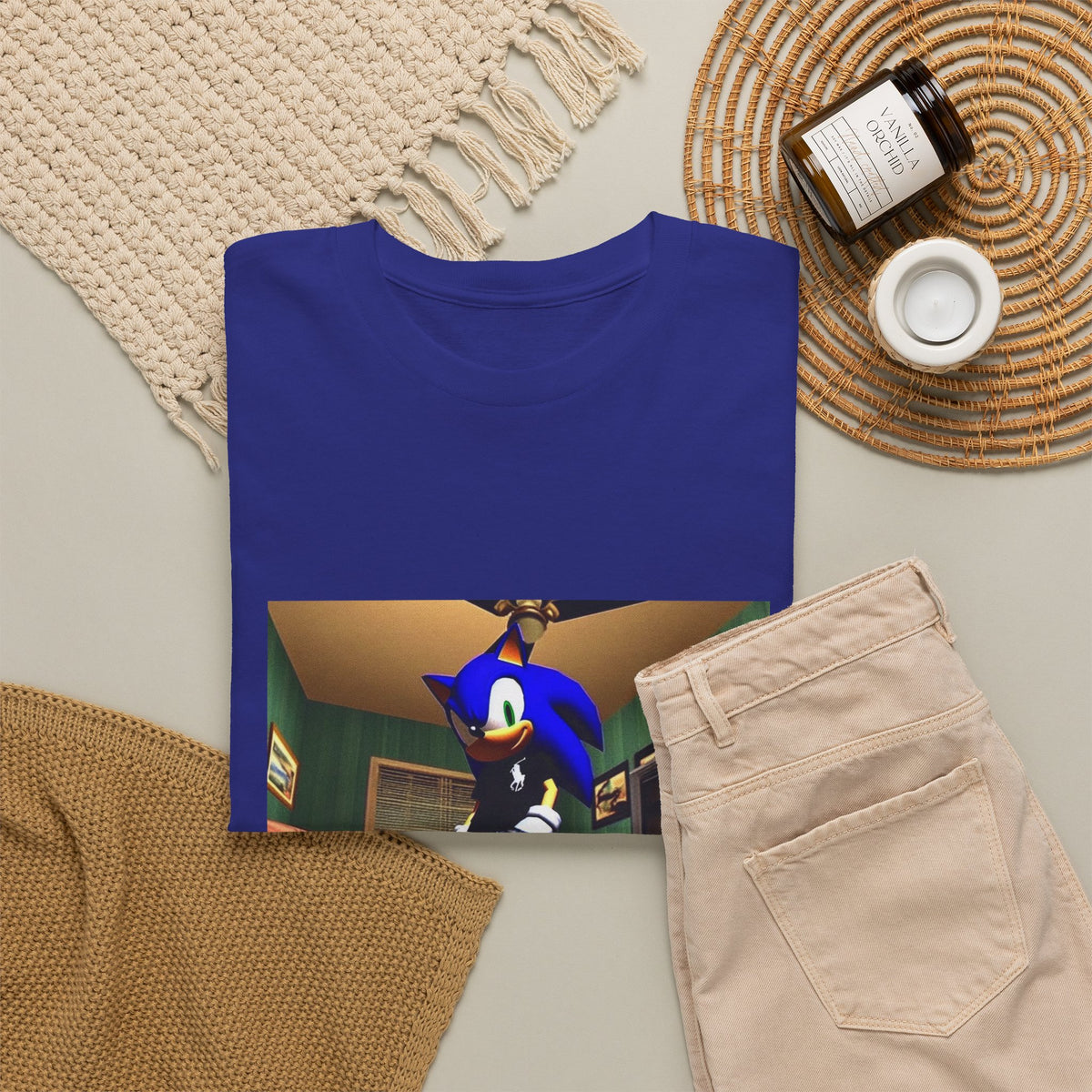 Swagged Out Sonic Chillin' In The Crib