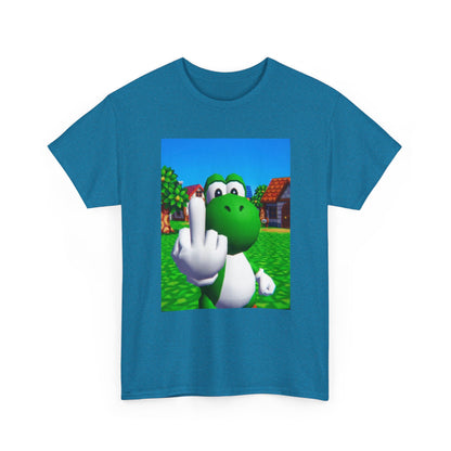 Yoshi Giving The Finger Tee (Design 6)